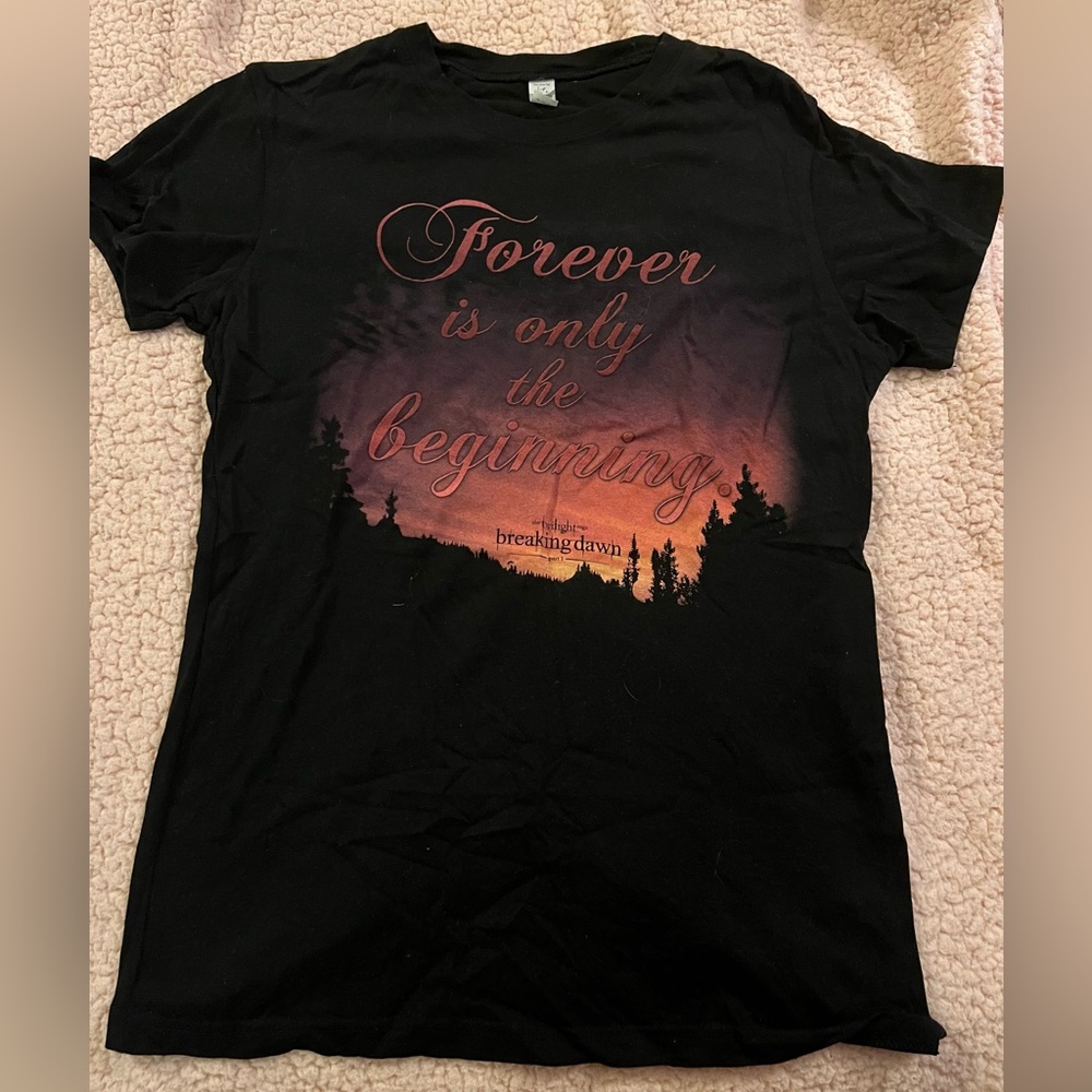 Twilight Breaking Dawn pt 1 Wedding Date shirt